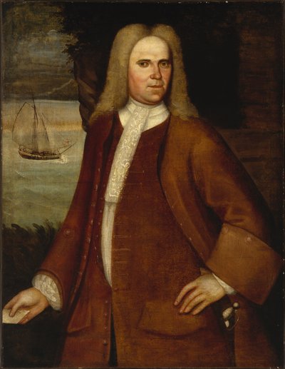 Portrait of Ebenezer Coffin by Nehemiah Partridge